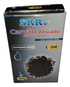 Carvão Ativado Peletizado Com Bolsa SKRW C-500 - 500g