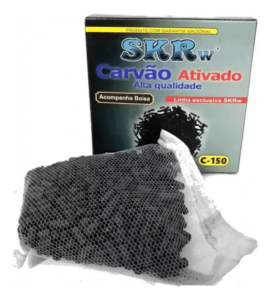 Carvão Ativado Peletizado Com Bolsa SKRW C-150 - 150g