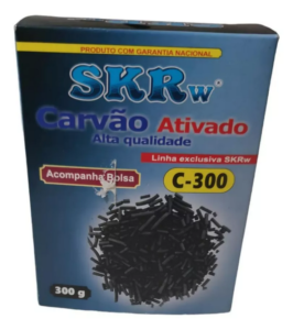 Carvão Ativado Peletizado Com Bolsa SKRW C-300 - 300g