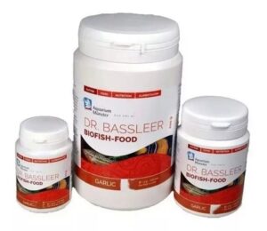 Ração Dr. Bassleer Biofish-Food Garlic M 60g (com alho)