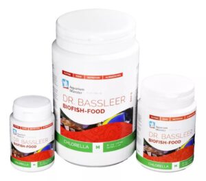 Ração Dr. Bassleer Biofish-Food Chlorella M 60g Herbívoros