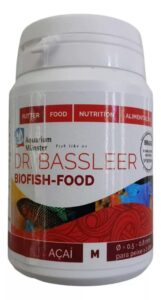 Ração Dr. Bassleer Biofish-Food Açaí M 60g (reprodução e cor)