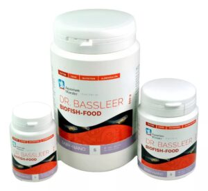 Ração Dr. Bassleer Biofish-Food Baby + Nano S 60g (filhotes)