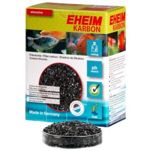 Eheim Karbon 1L Carvão Ativado Água Doce + Bolsa para Mídia